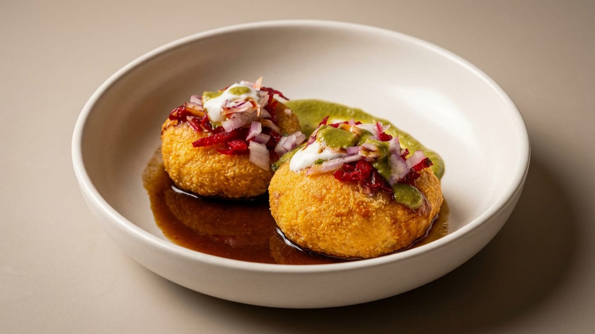 Aloo Tikki Chaat