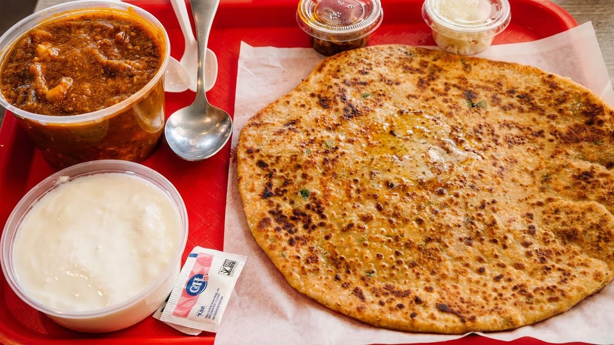 Aloo Paratha — the classic