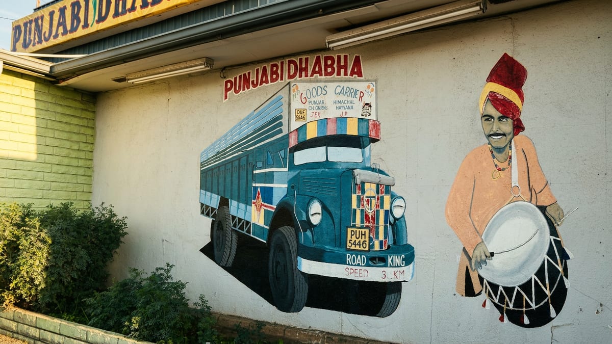 A real dhaba on Golden State Boulevard